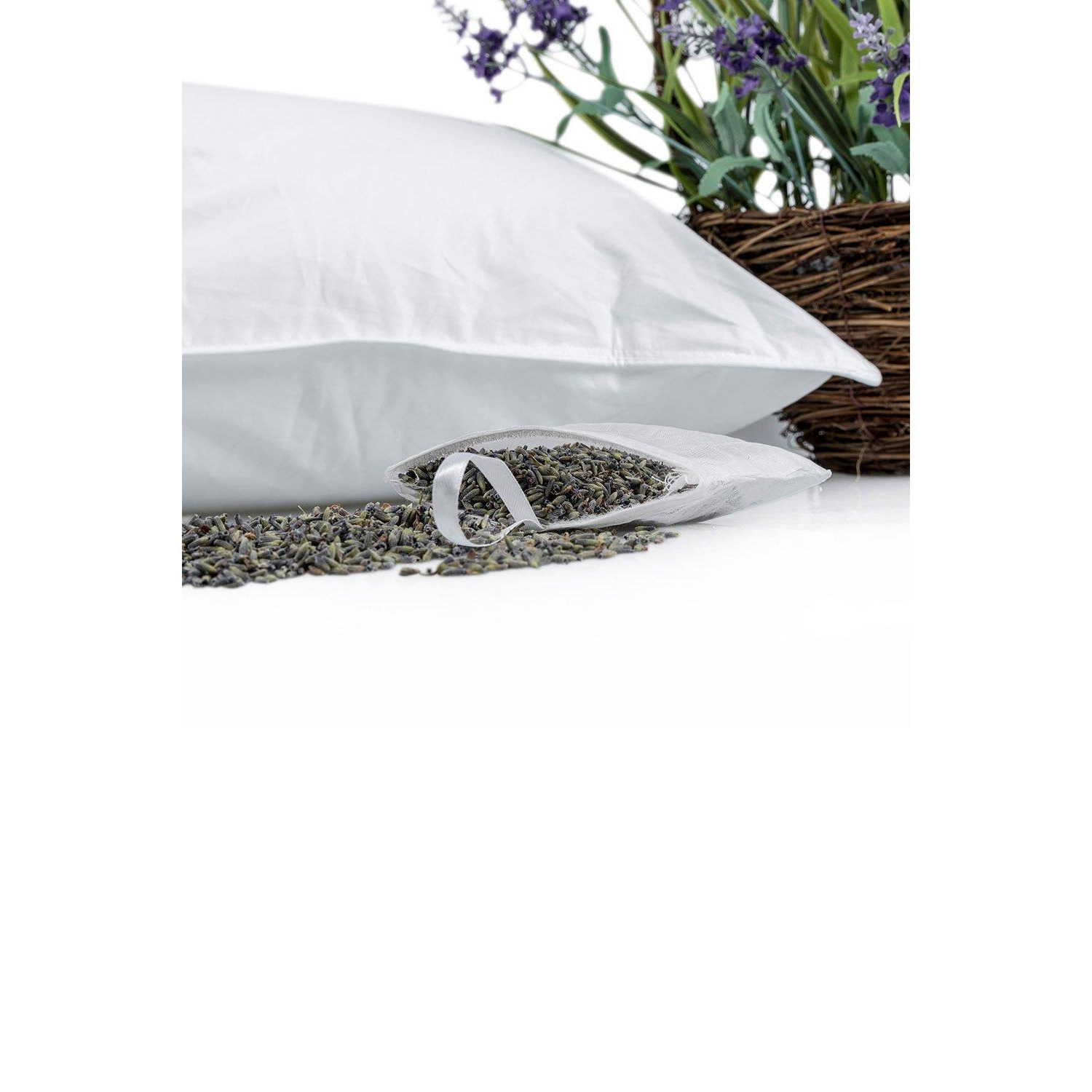 Set of Two Dried Lavender Filled Pouches for Lavender Pillow - image 1