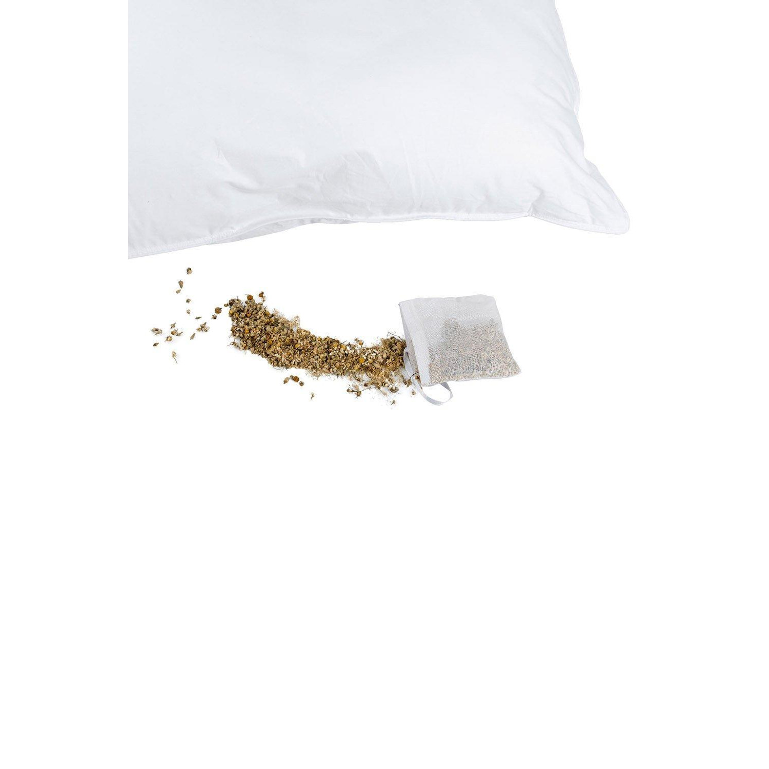 Set of Two Dried Camomile Filled Pouches for Camomile Pillow - image 1