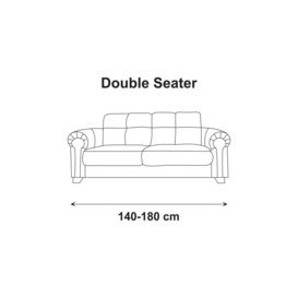 Two Seater 'Iris'  Sofa Cover Elasticated Slipcover Protector - thumbnail 2