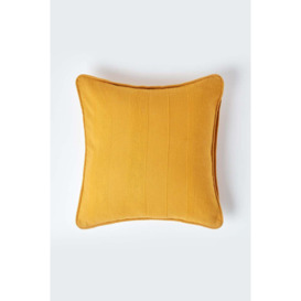 Cotton Rajput Ribbed Cushion Cover