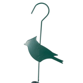 Metal Spring Bird Feeder with Bird Decoration, Chaffinch - thumbnail 2