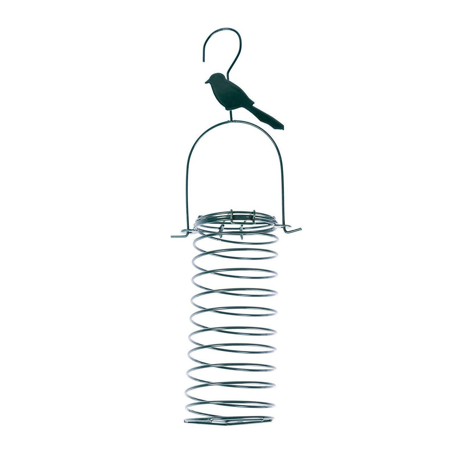 Metal Hanging Bird Feeder with Bird Decoration, Great Tit - image 1