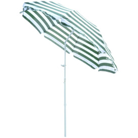 Beach Umbrella Parasol Tilt Sun Shade 1.8M Garden - thumbnail 1