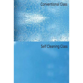 Glass Door Canopy & Brackets, 180cm W, 80cm D - thumbnail 2