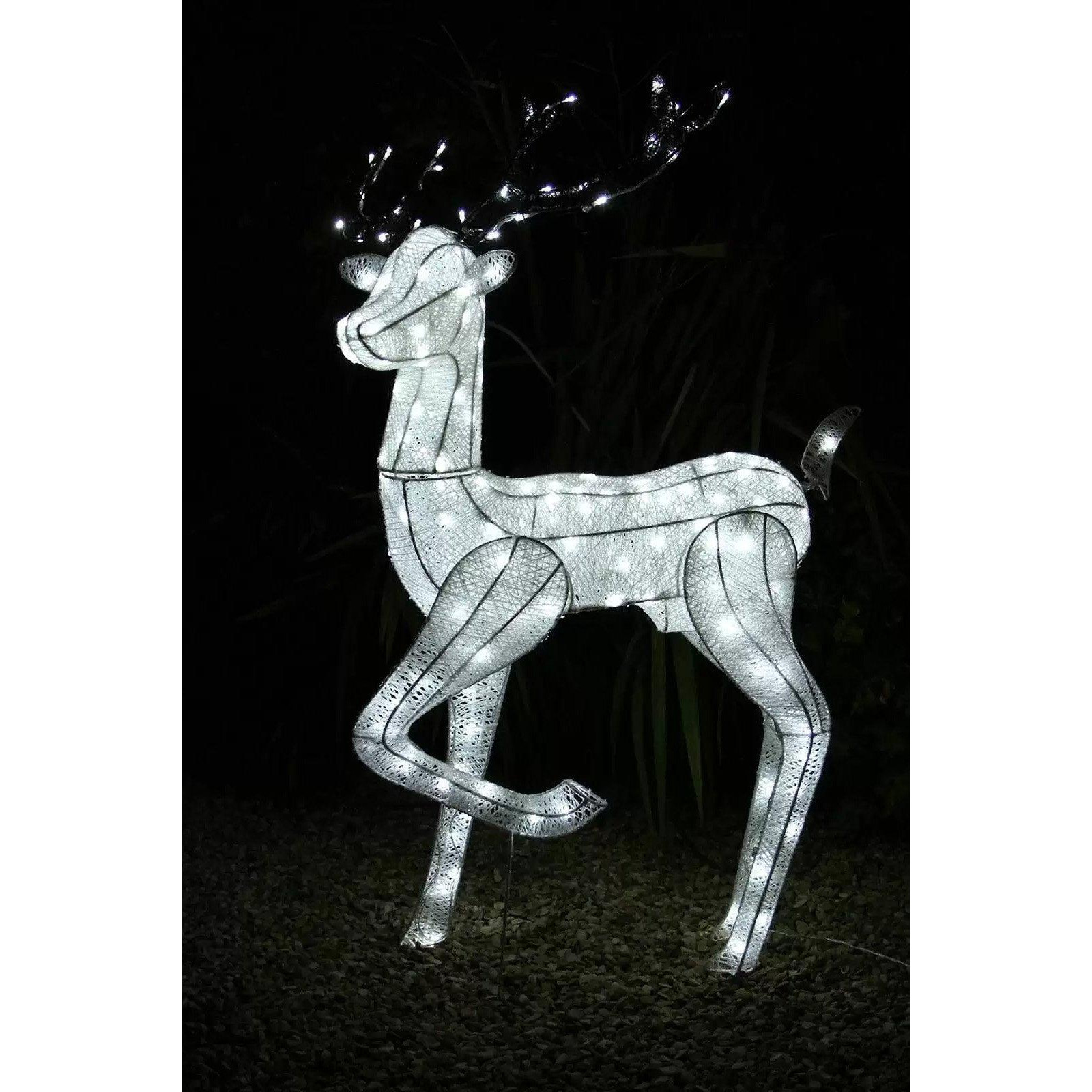 Large Light Up Stag Reindeer - image 1