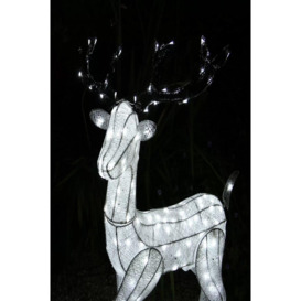 Large Light Up Stag Reindeer - thumbnail 3