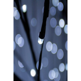 Weeping Willow Tree - 180cm Black 400 Cool White LED - thumbnail 3