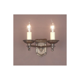 Tudor Light Bronze Candle Wall Lamp
