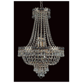 Cologne Gold Empire Blue Crystal Chandeliers