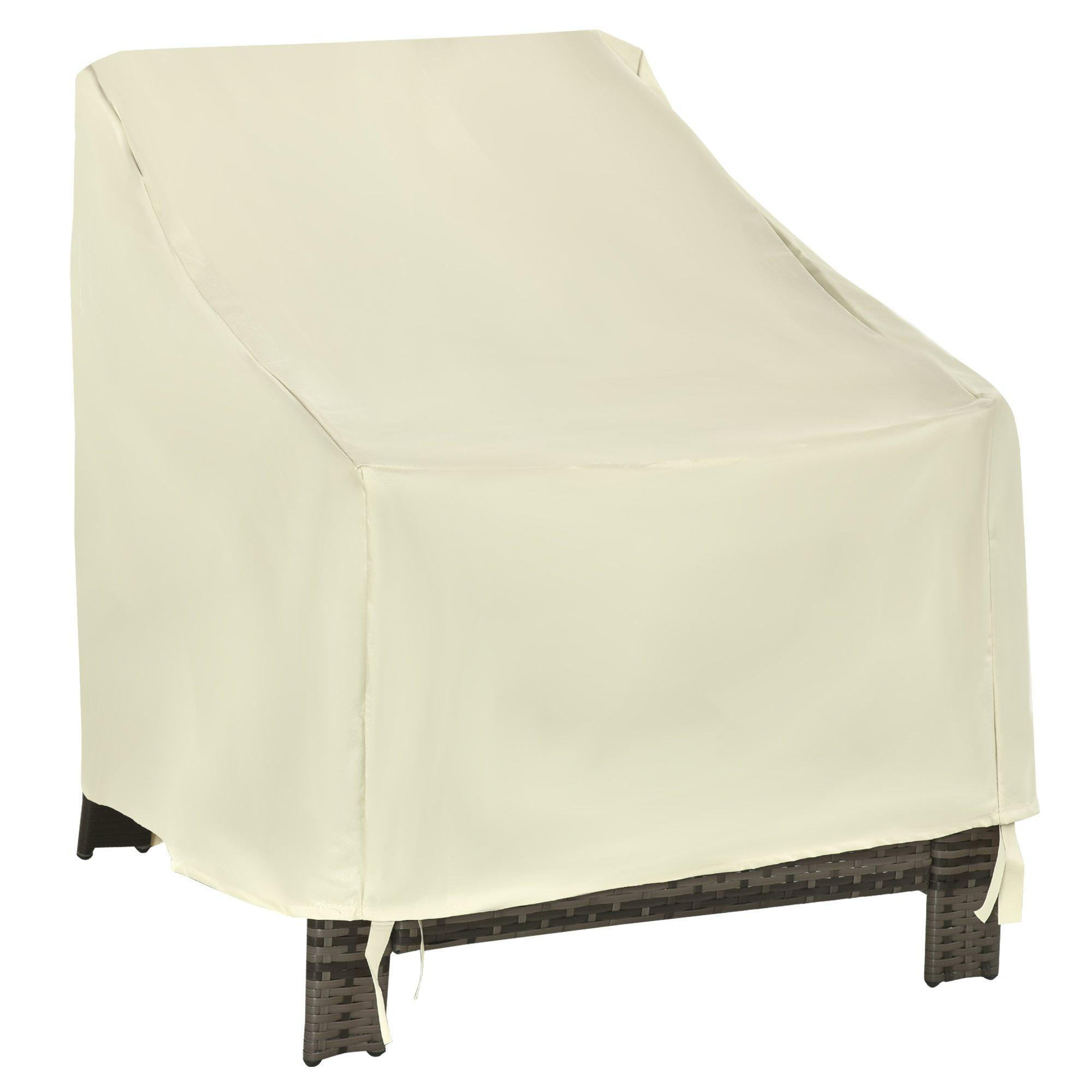 Furniture Cover Single Chair Protector 600D Oxford 68x87x44-77cm - image 1