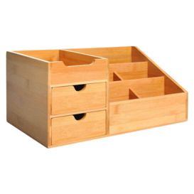 Organiser Holder Multi Function Storage Caddy Drawers Office - thumbnail 1