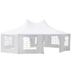 10 Sides Heavy Duty Tent Gazebo Outdoor Party Wedding Event Marquee