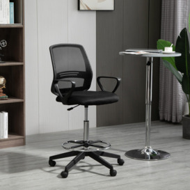 Draughtsman Chair Tall Office Chair with Adjustable Height - thumbnail 3