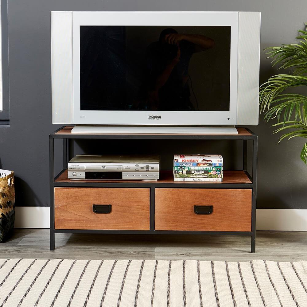 Cayman 2 Drawer Compact TV Stand Unit - image 1