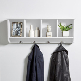 Formby Coat Hook Shelf Storage Unit - thumbnail 2
