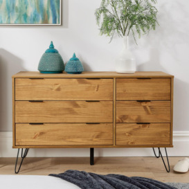 Acadia Modern Industrial 6 Drawer Chest - thumbnail 2