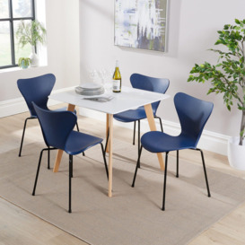 Trinity Table and 4 Penny Chairs Dining Set - thumbnail 2