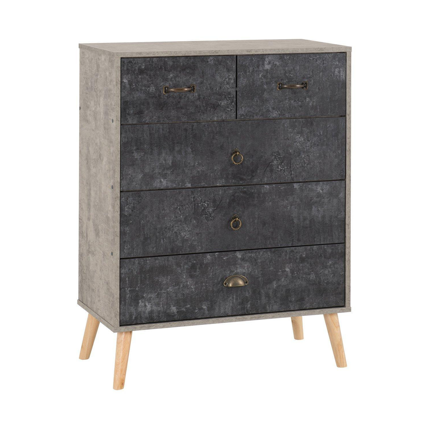 Nordic 3+2 Drawer Chest - image 1