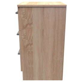 Cornwall 3 Drawer Bedside Cabinet (Ready Assembled) - thumbnail 2