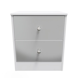 Taunton 2 Drawer Bedside Cab(Ready Assembled)