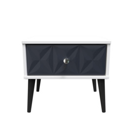 Toledo 1 Drawer Side Table (Ready Assembled)