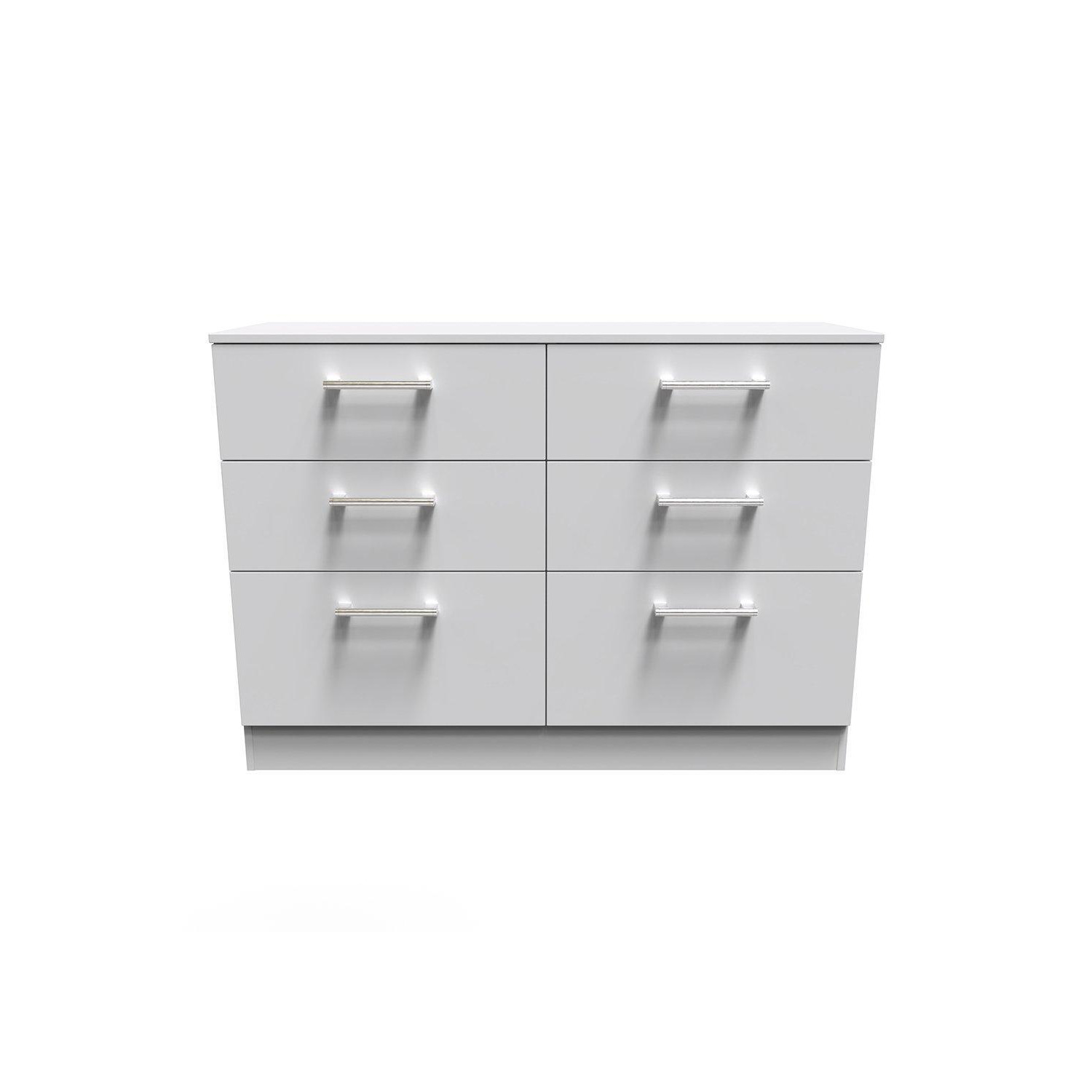 Cornwall 6 Drawer Wide Chest (Ready Assembled) - image 1