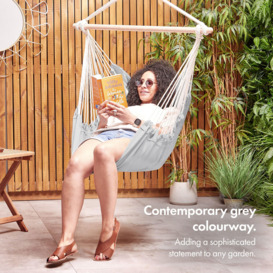 Outdoor Garden Hanging Chair with Attachments - thumbnail 2
