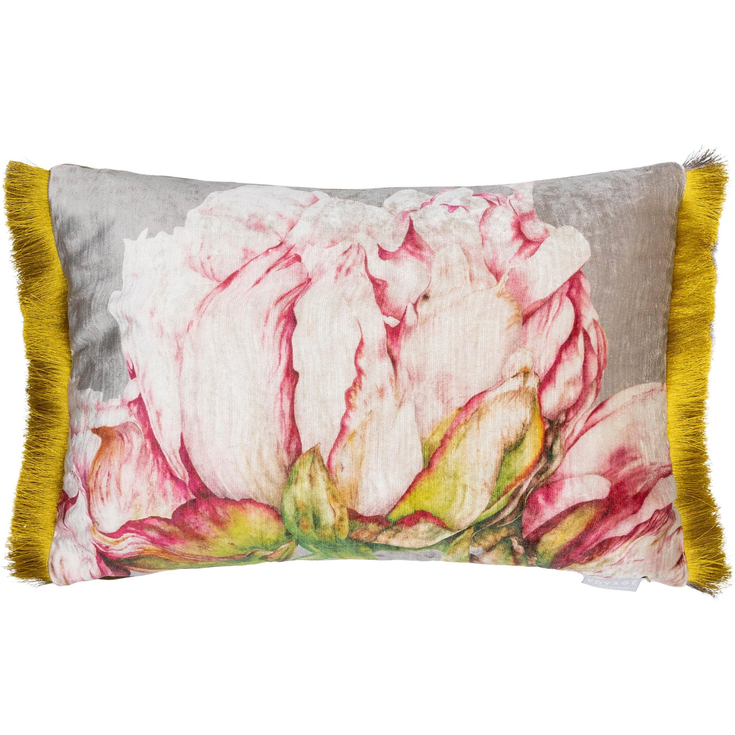 Alston Floral Fringed Cushion - image 1