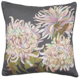 Belladonna Floral Piped Cushion