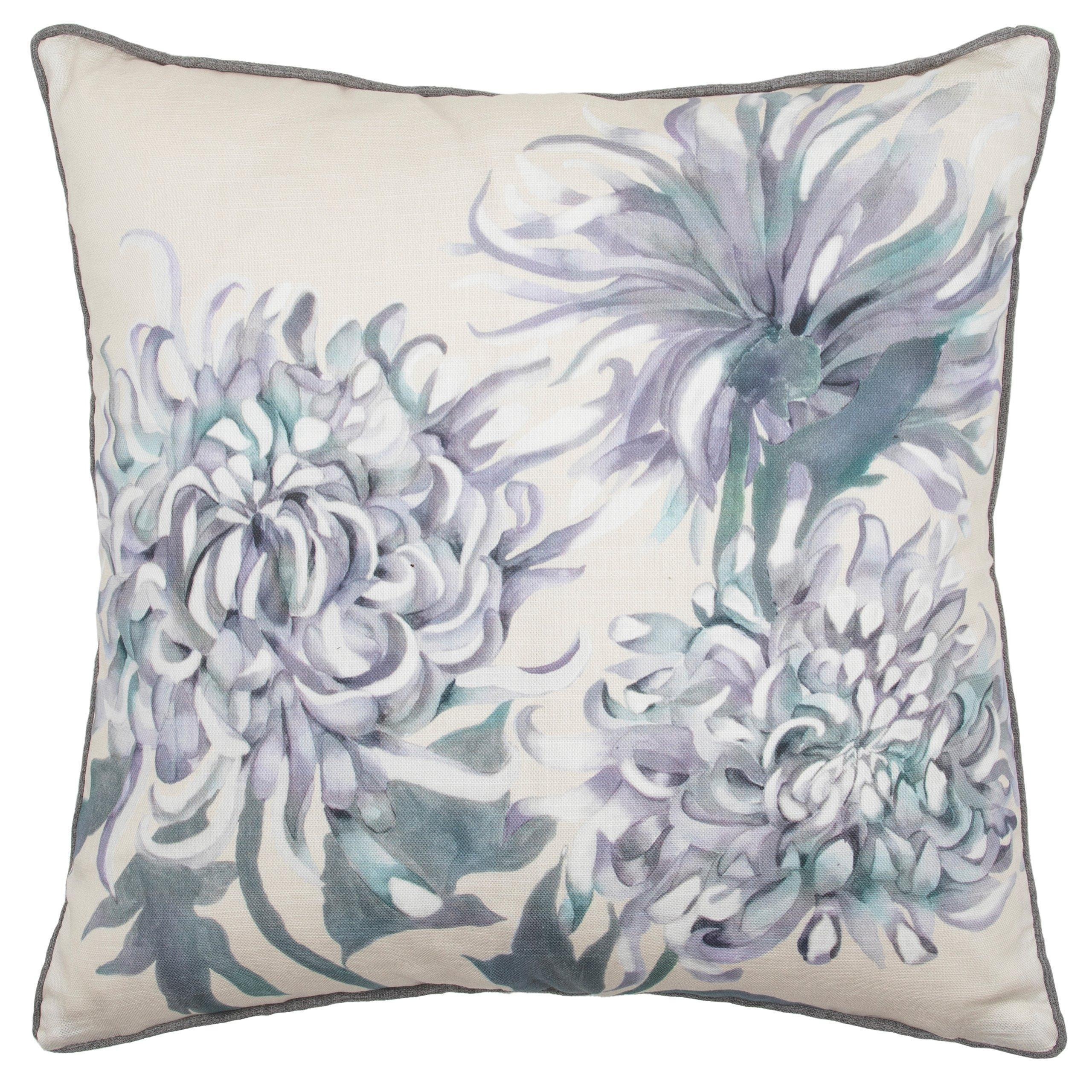 Belladonna Floral Piped Cushion - image 1