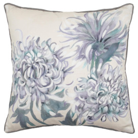 Belladonna Floral Piped Cushion - thumbnail 1