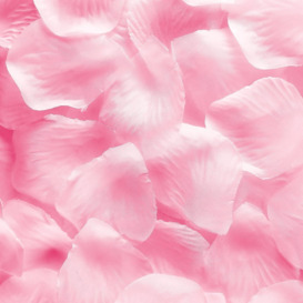 500pcs Light Pink Silk Rose Petals Wedding Mothers Day Wedding Confetti Anniversary Table Decorations - thumbnail 3