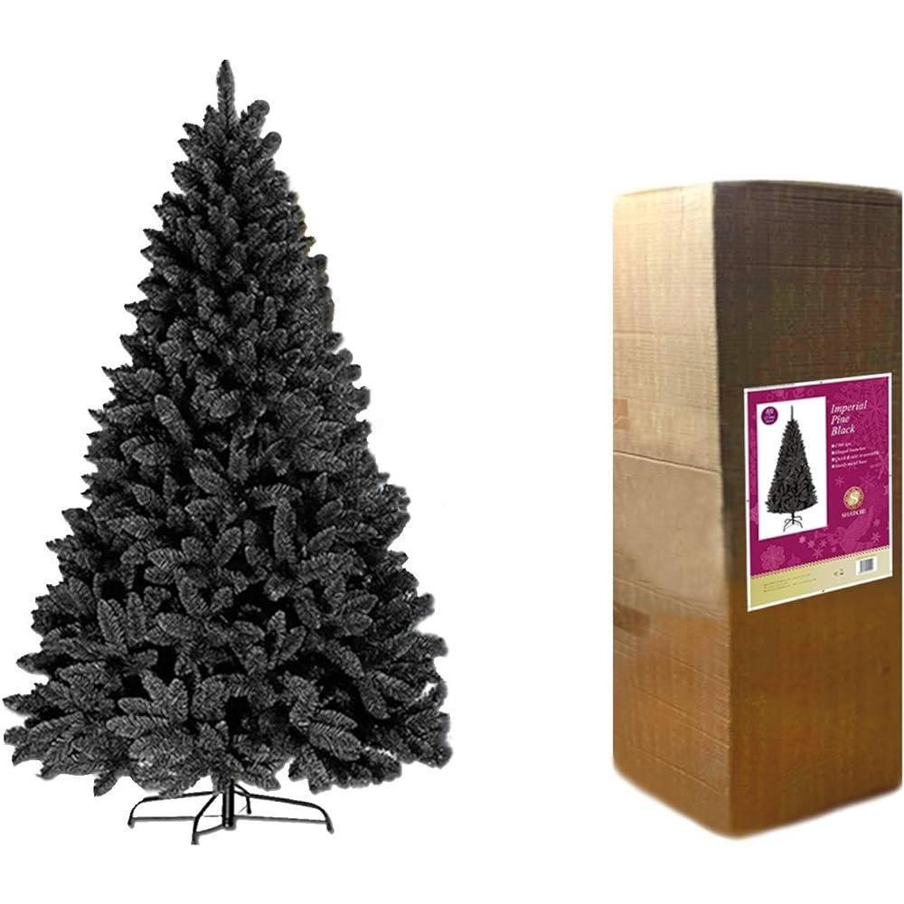 4FT Black Imperial Pine Christmas Tree - image 1