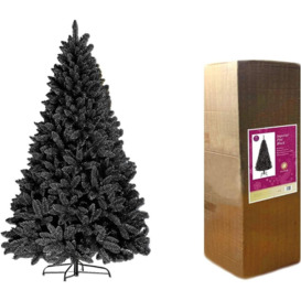 4FT Black Imperial Pine Christmas Tree - thumbnail 1