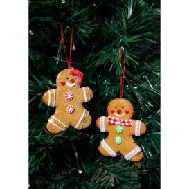 Christmas Tree Hanging Decorations Homes Decorated with Cup Cake Candy Santa Snowman Teddy Xmas Tree Wall 3pc - thumbnail 1