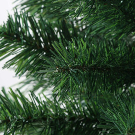 12FT Prelit Green Alaskan Pine Christmas Tree Warm White LEDs - thumbnail 3