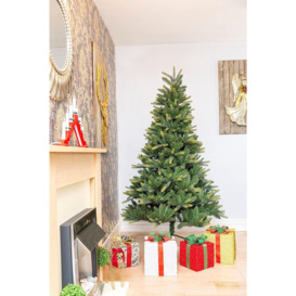 6FT Green Virgina Spruce Christmas Tree - thumbnail 3