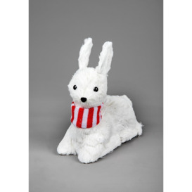 20cm Snow Lying Deer -Decorative Free Standing Figurine - thumbnail 3