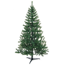 4Ft Pine Green 200 Tips Plastic Stand