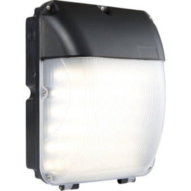 Outdoor IP65 Bulkhead Wall Light - 30W Cool White LED - Weatherproof Lamp - thumbnail 1