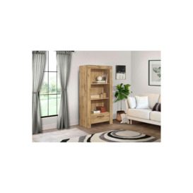 Oak Bookcase with Drawer Birlea Compton