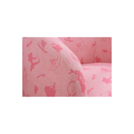 Official Disney Childrens Princess Accent Swivel Chair Pink Upholstered Fabric - thumbnail 3