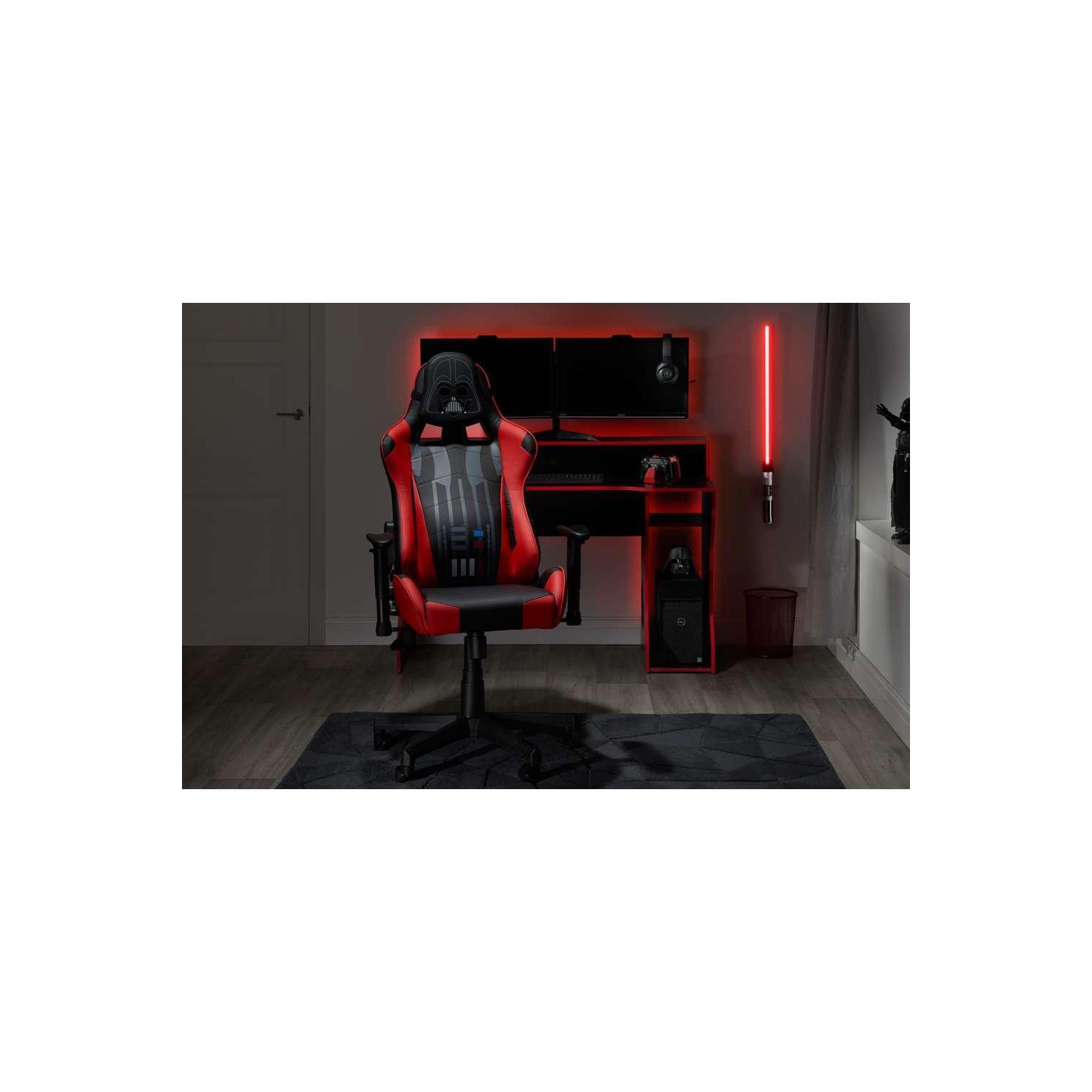 Official Disney Star Wars Darth Vader Computer Gaming Office Swivel Chair - image 1