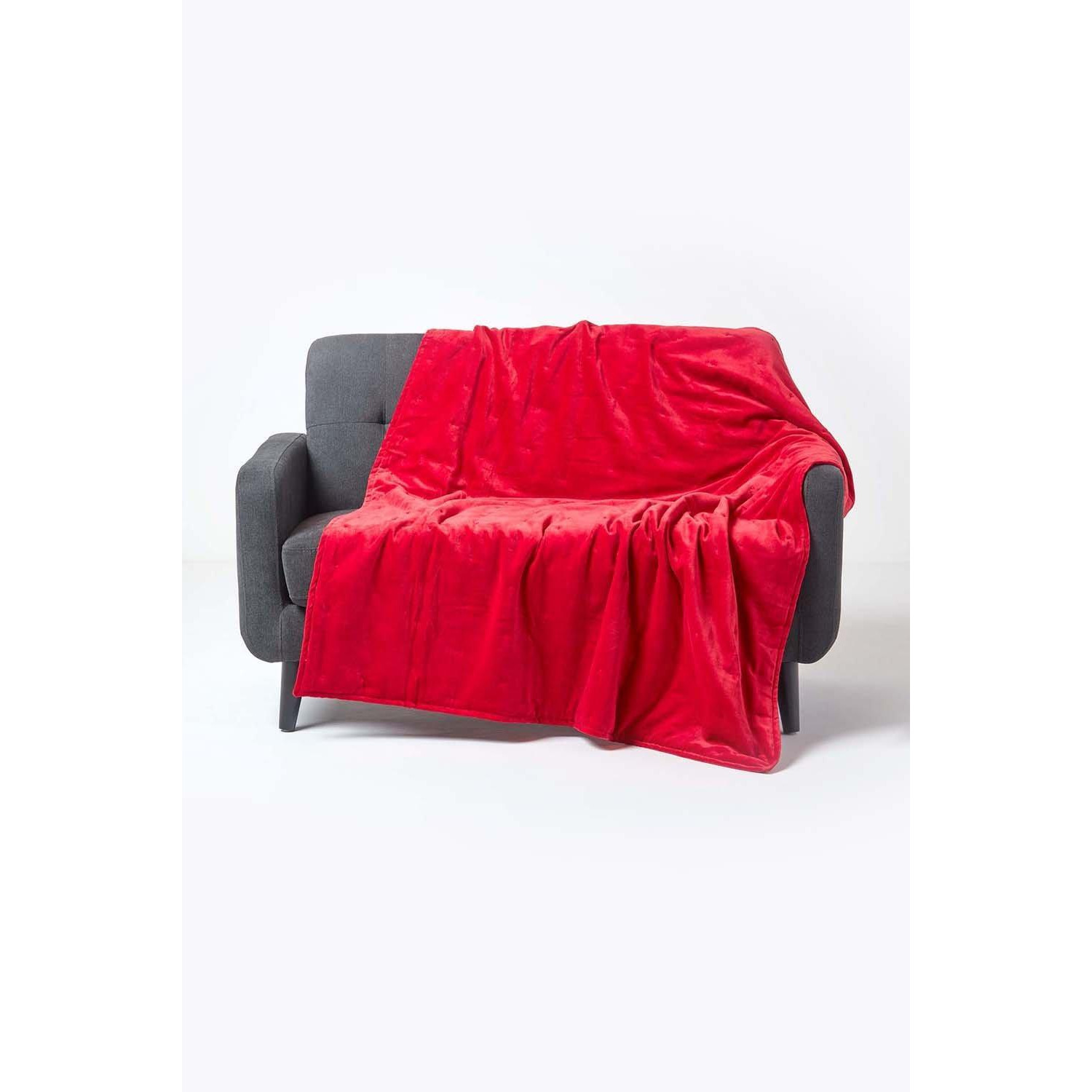 Velvet Quilted Throw - image 1
