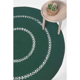 Crochet Braided Round Rug