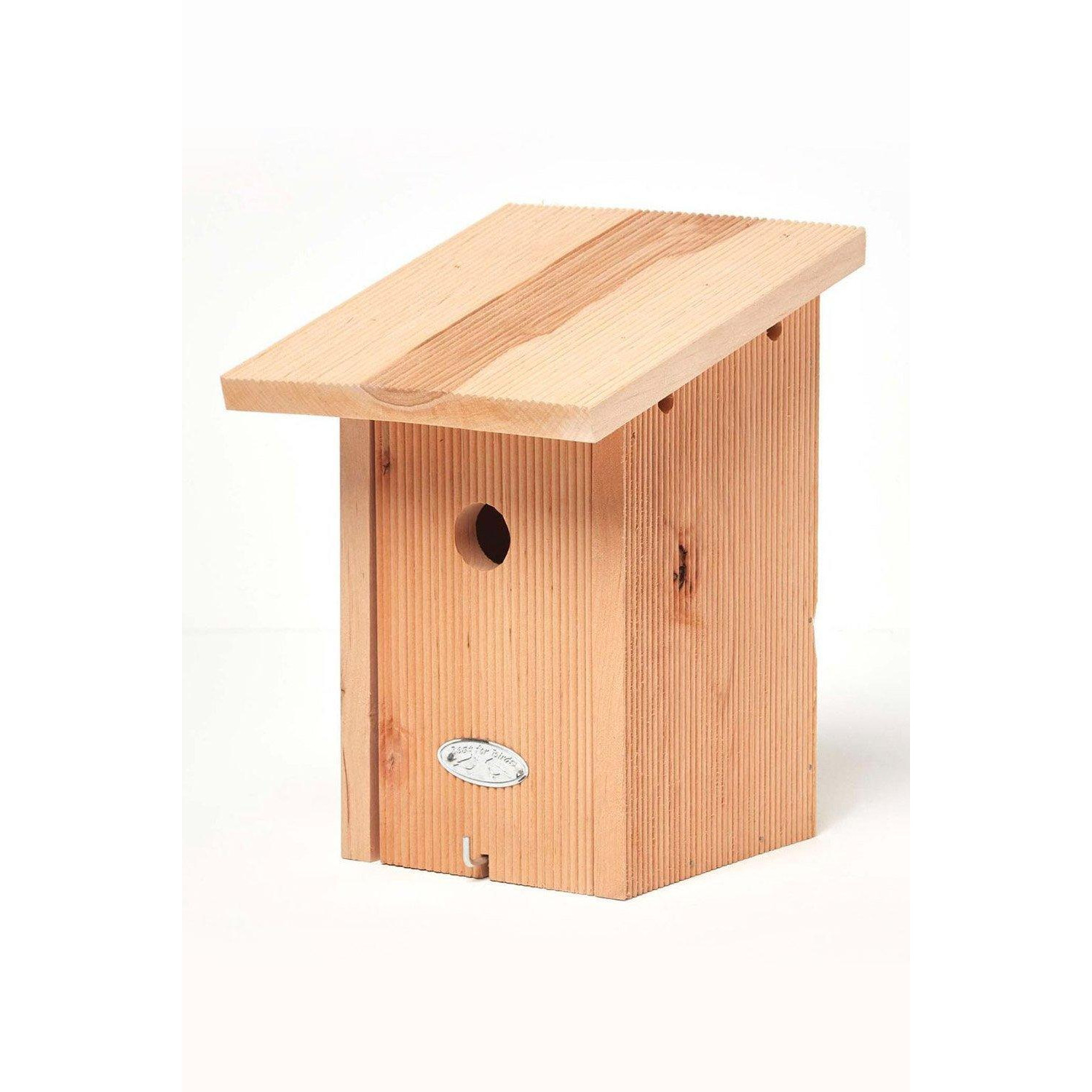 Real Wood Blue Tit Bird Box House - image 1