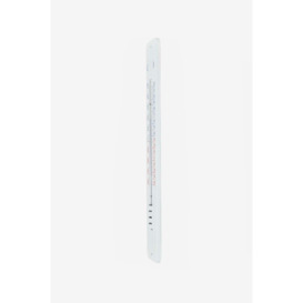 Silver Metal Wall Thermometer, 45 cm - thumbnail 3
