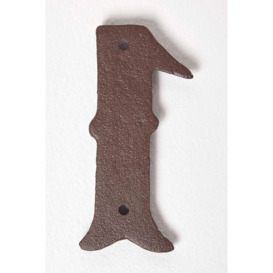 Cast Iron House number, 1 - thumbnail 2