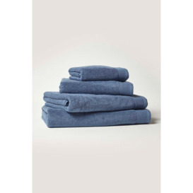 Combed Egyptian Cotton Set of 2 Face Cloths 700 GSM - thumbnail 2