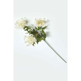 Cream Protea Spray Single Stem Flower 65 cm